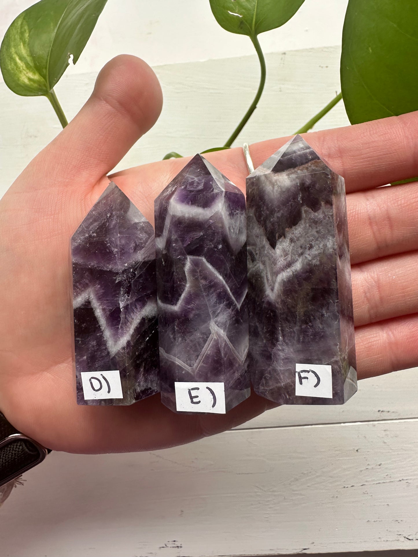 Chevron Amethyst Towers ~ Peace ~ Serenity ~ Relaxation ~ Self Discovery