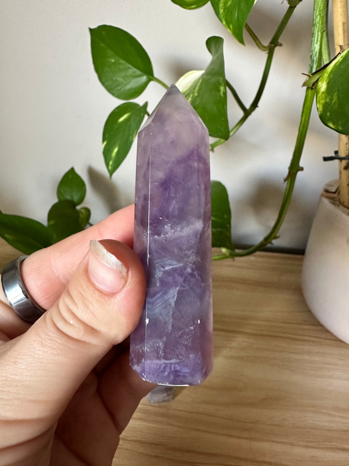 Purple Fluorite Towers