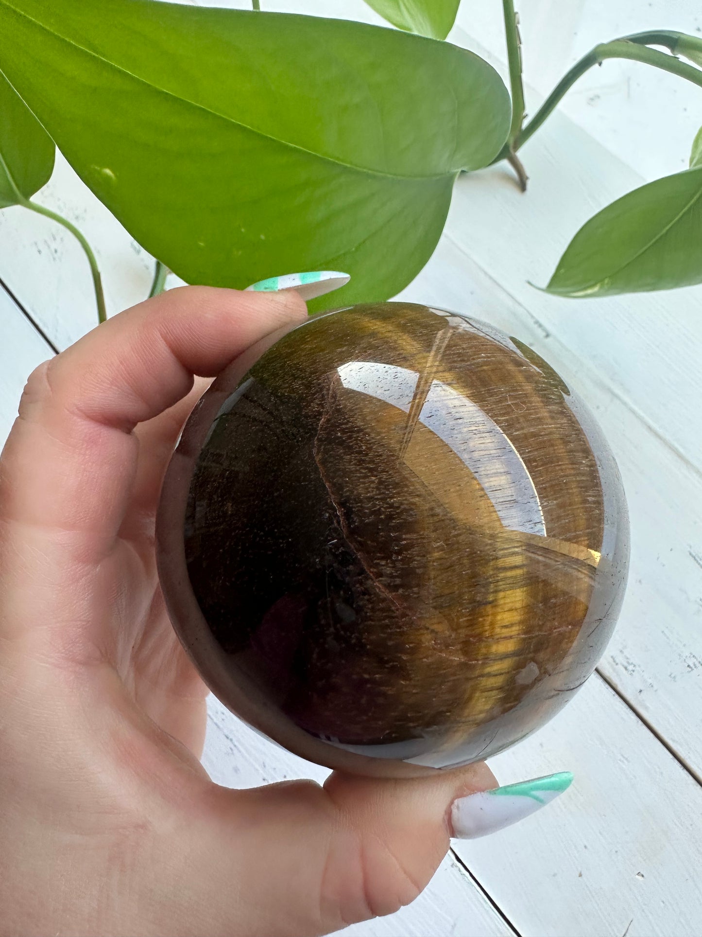 Tigers eye Sphere