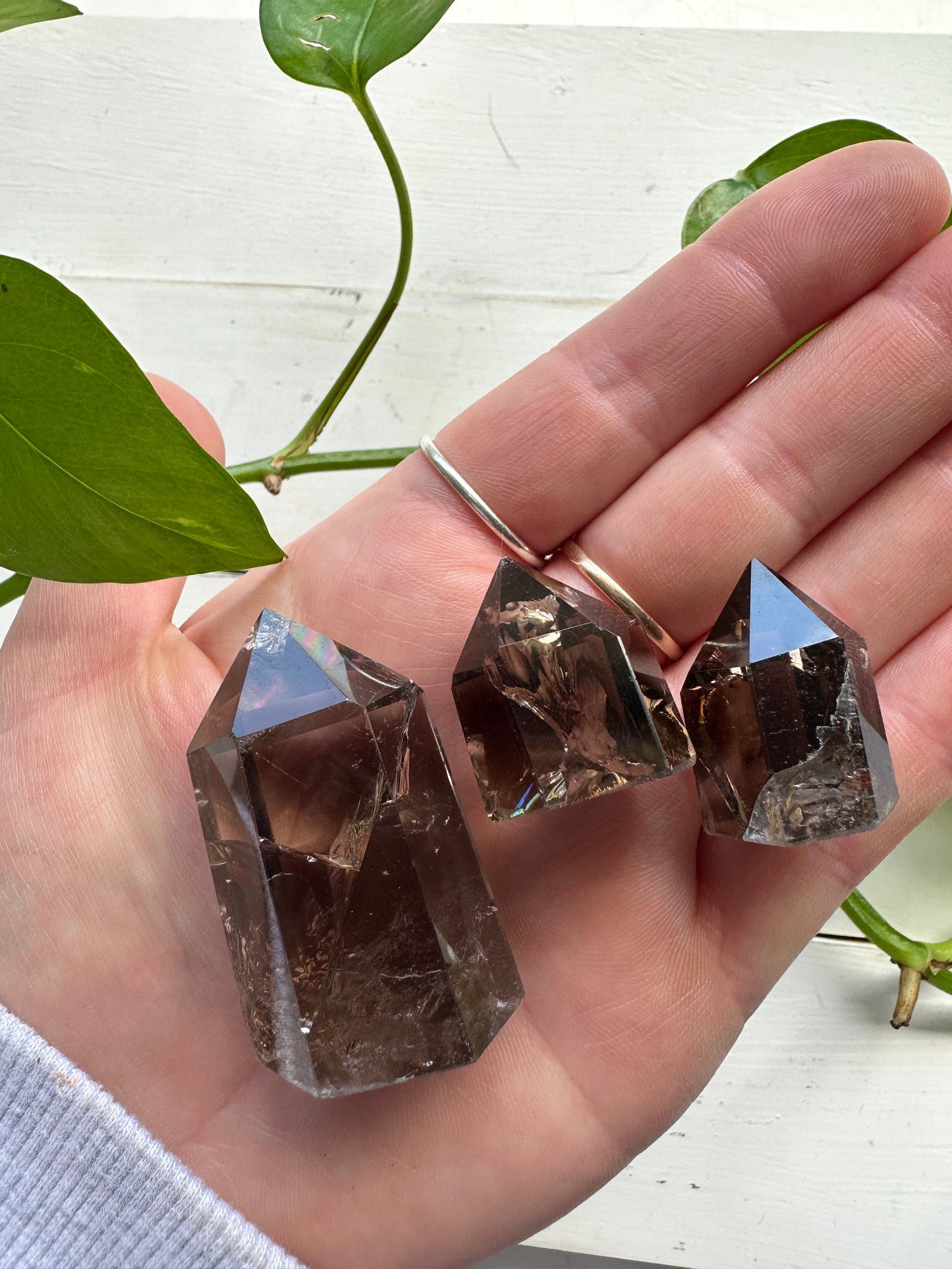 Smoky Citrine Quartz Towers