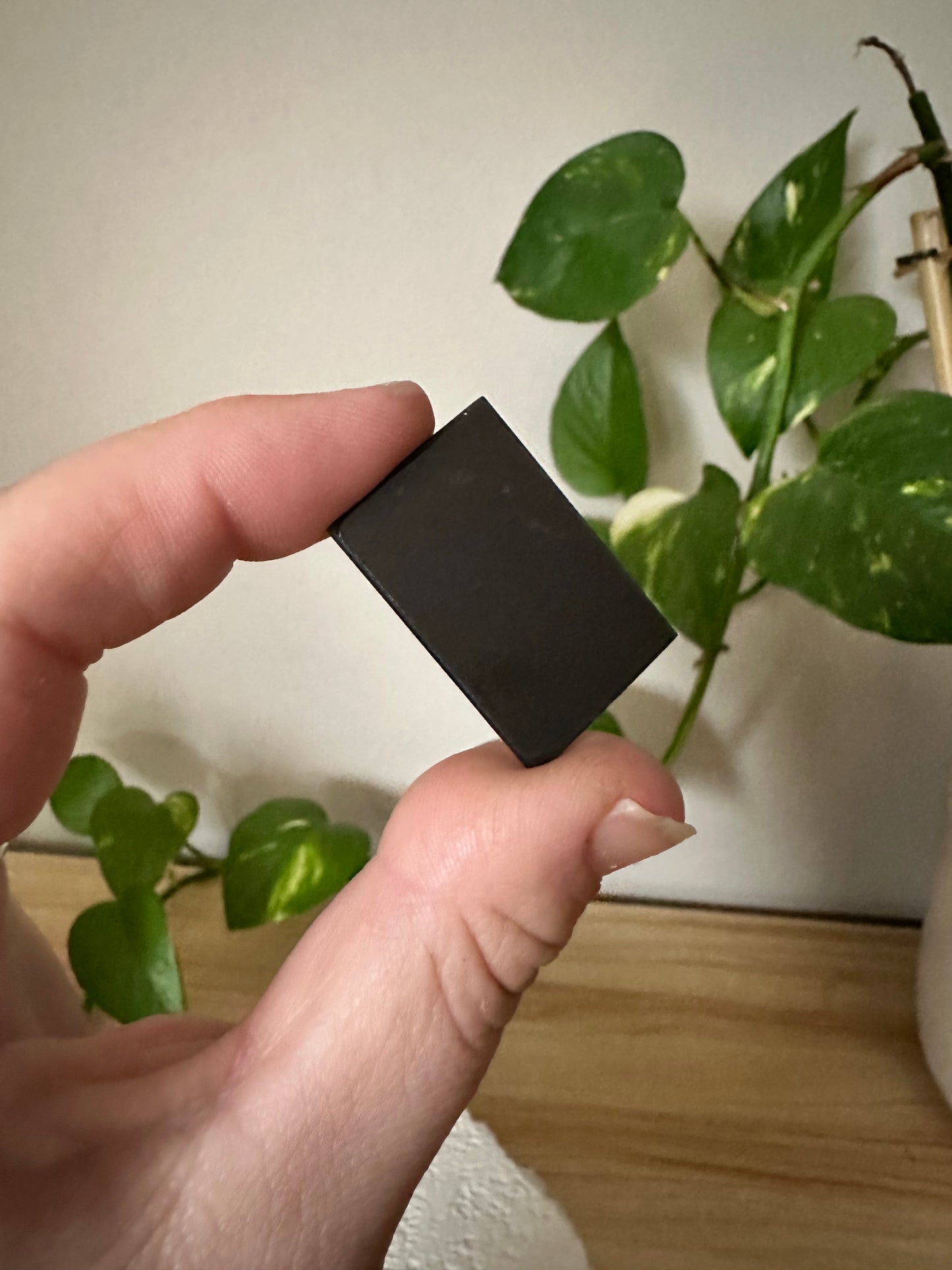 Shungite Rectangle ~ Uplifting ~ Cleanses Negative Energies ~ Amplifies