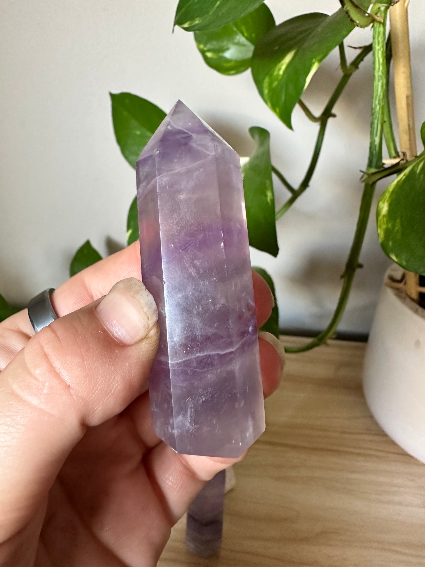 Purple Fluorite Towers