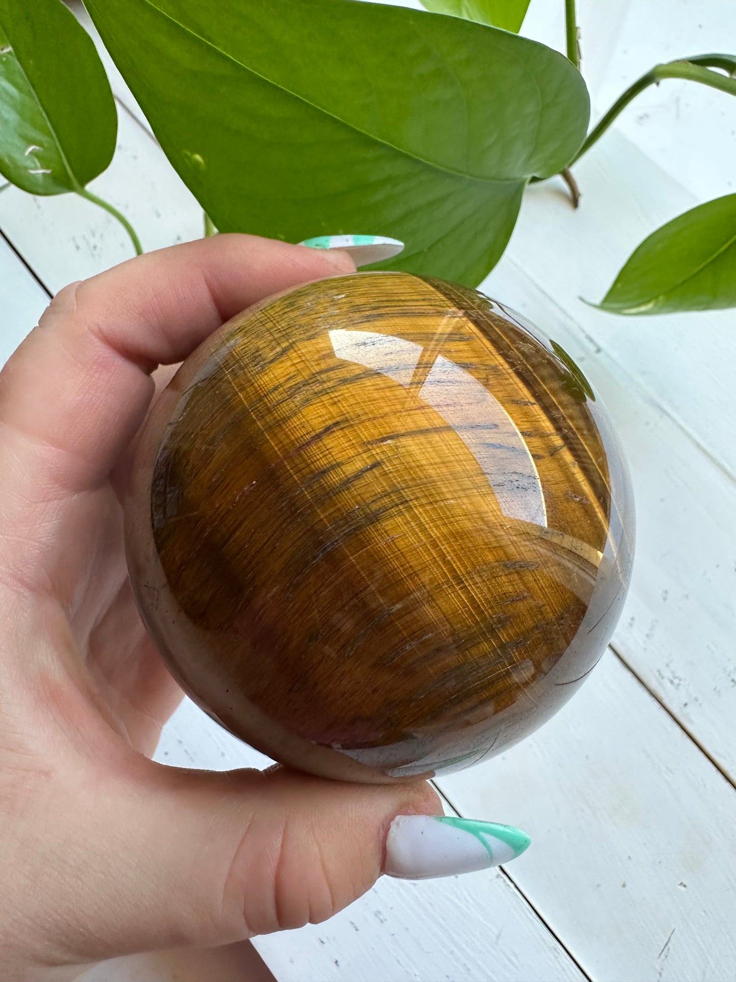 Tigers eye Sphere