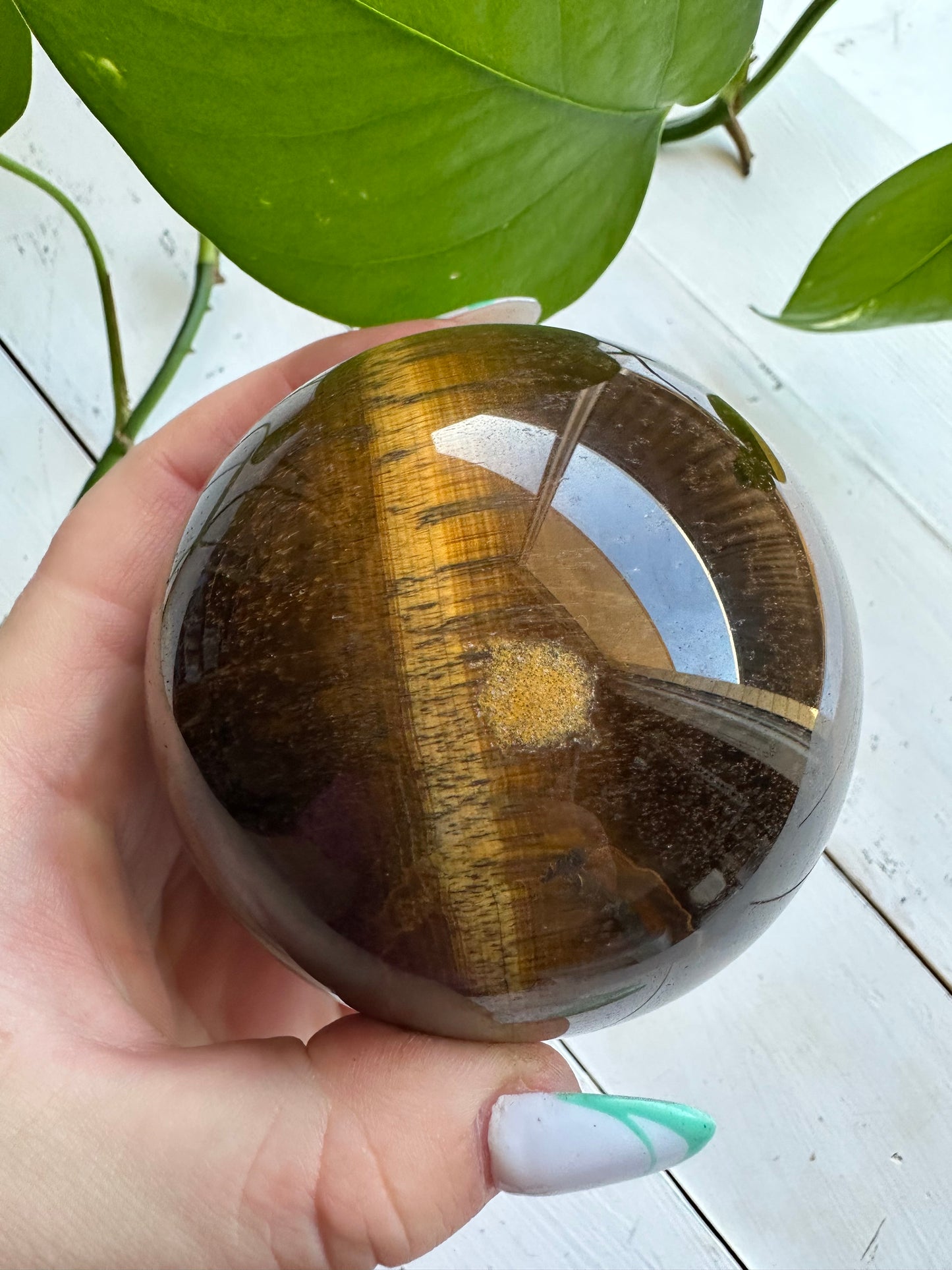 Tigers eye Sphere