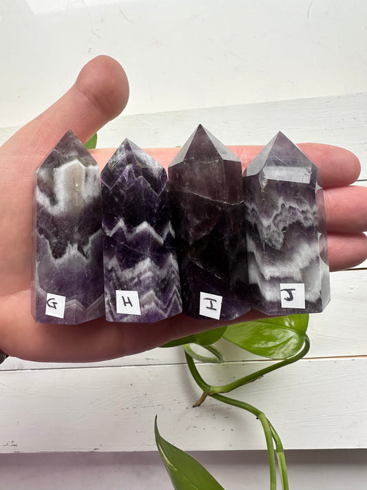 Chevron Amethyst Towers ~ Peace ~ Serenity ~ Relaxation ~ Self Discovery