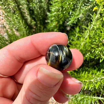 Tiger's Eye Mini Spheres ~ Clarity ~ Protection ~ Inner Power