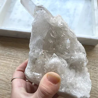 Clear Quartz Cluster ~ Amplifier ~ Strengths ~ Neutralises