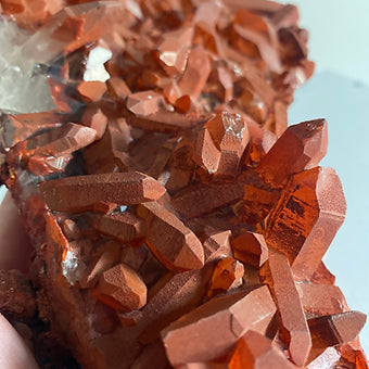 Red Quartz Cluster ~ 1.312kg ~ Grounding ~ Strength ~ Positive