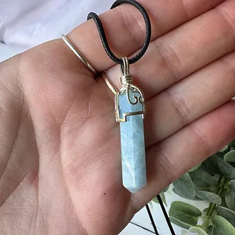 Amazonite Pendant ~ Balance ~ Communication ~ Clarity ~ Honour Your Truth