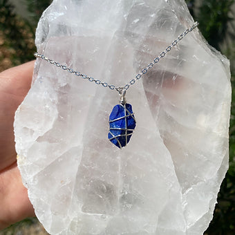 Lapis Lazuli Necklace ~ Passion - Protection - Truth