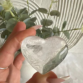 Clear Quartz Hearts ~ Harmony ~Energy~ Amplifier~ Clarity