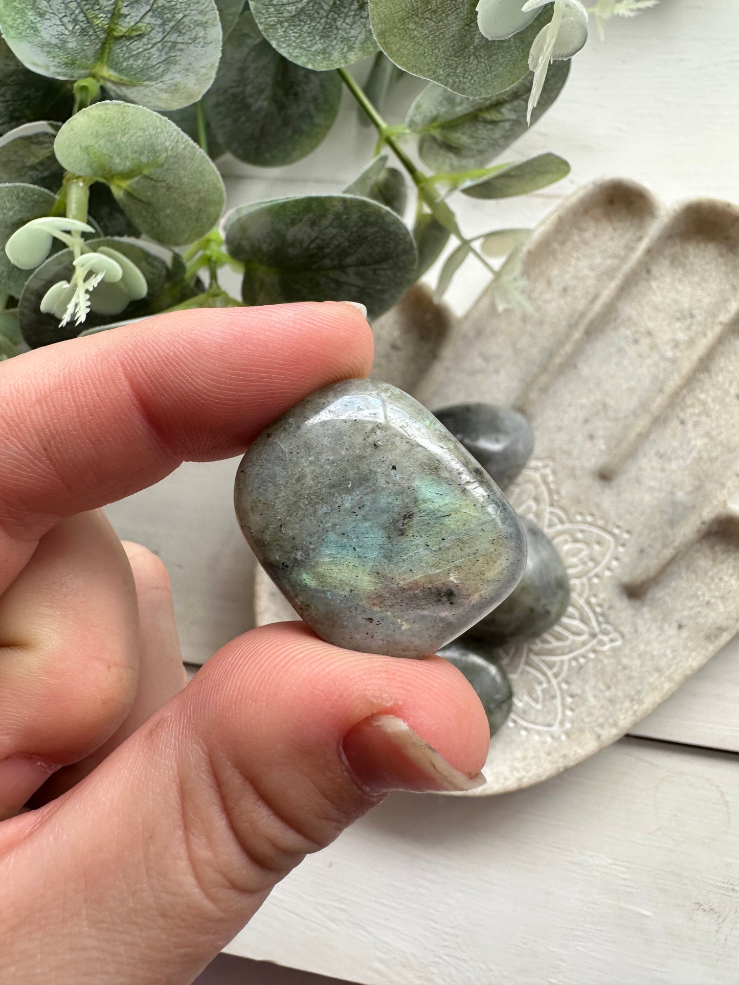 Labradorite Tumble ~ Physic Abilities ~ Protection ~ Balances