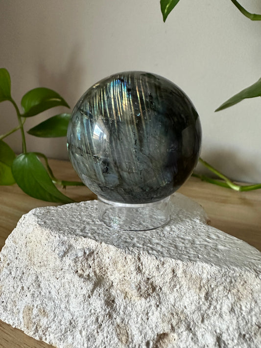 Labradorite Spheres ~ Transformation - Protection - Aligns