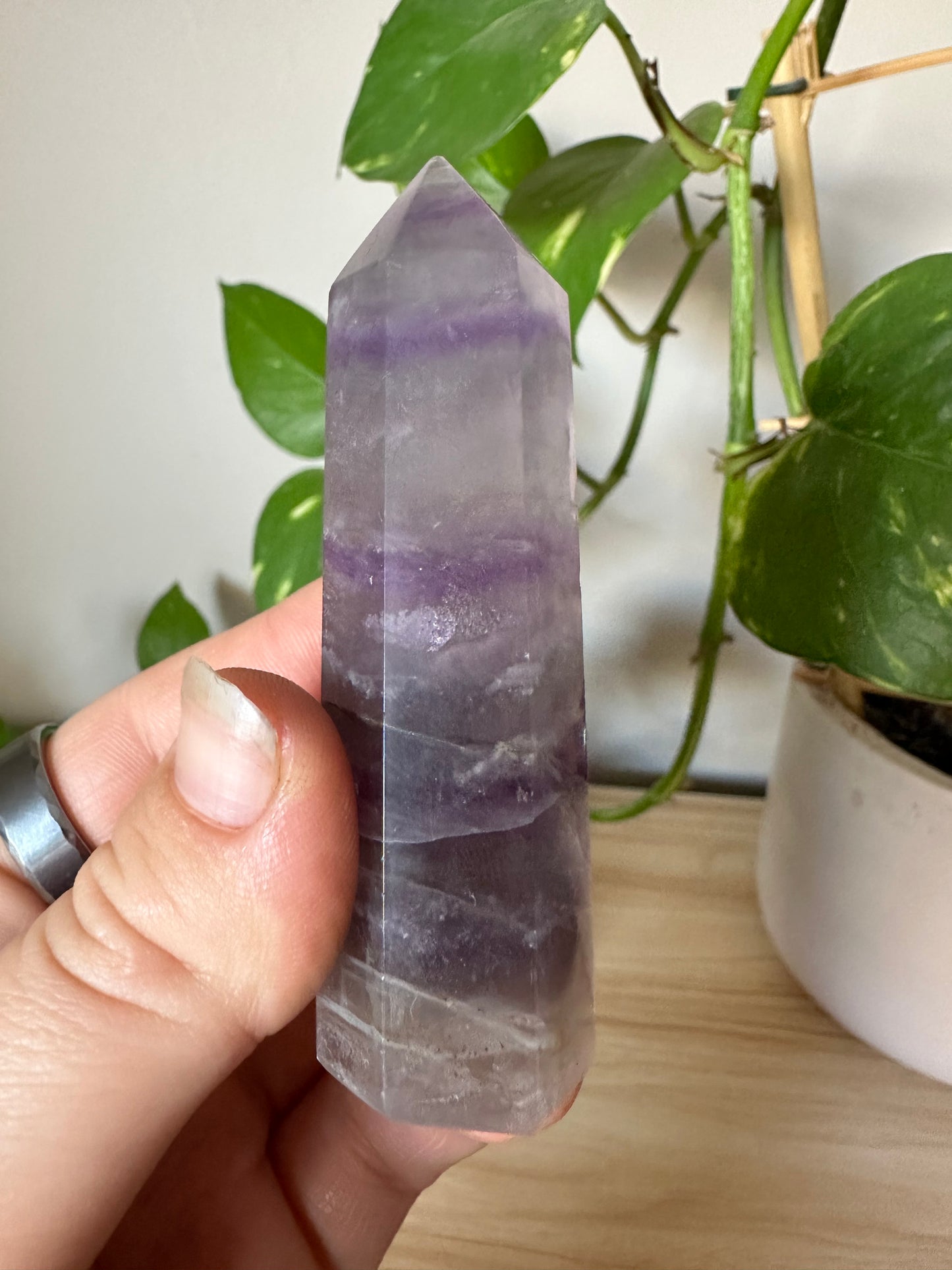 Purple Fluorite Towers