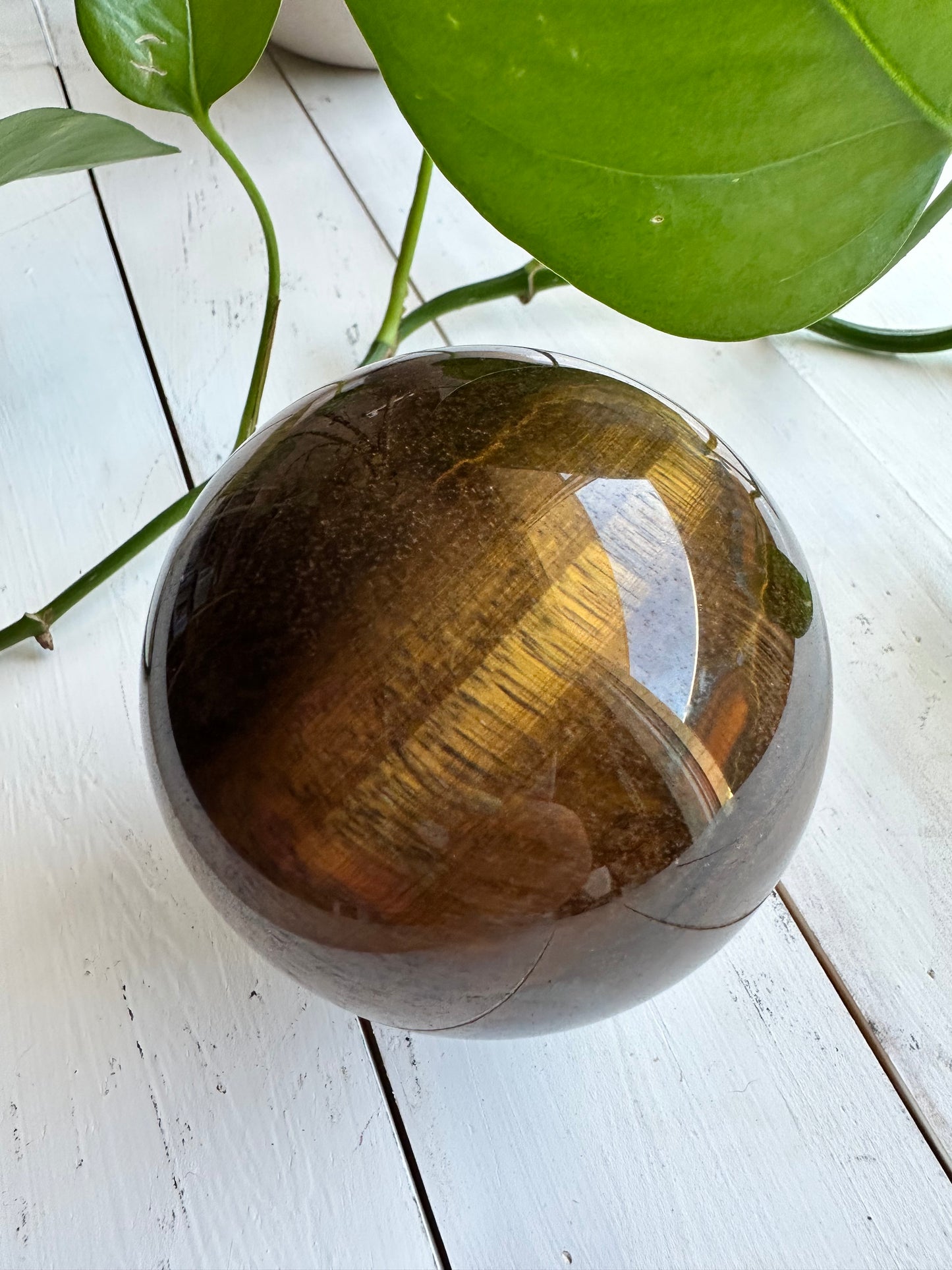 Tigers eye Sphere