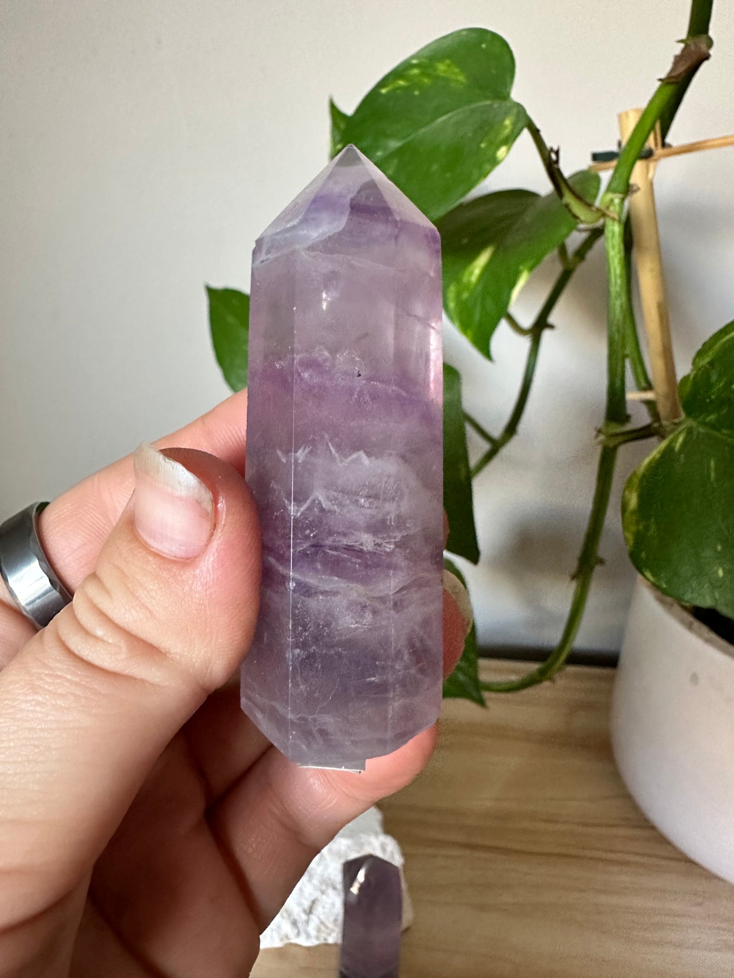 Purple Fluorite Towers