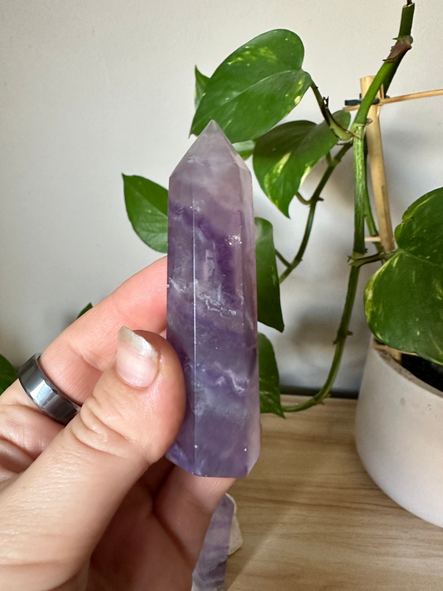 Purple Fluorite Towers