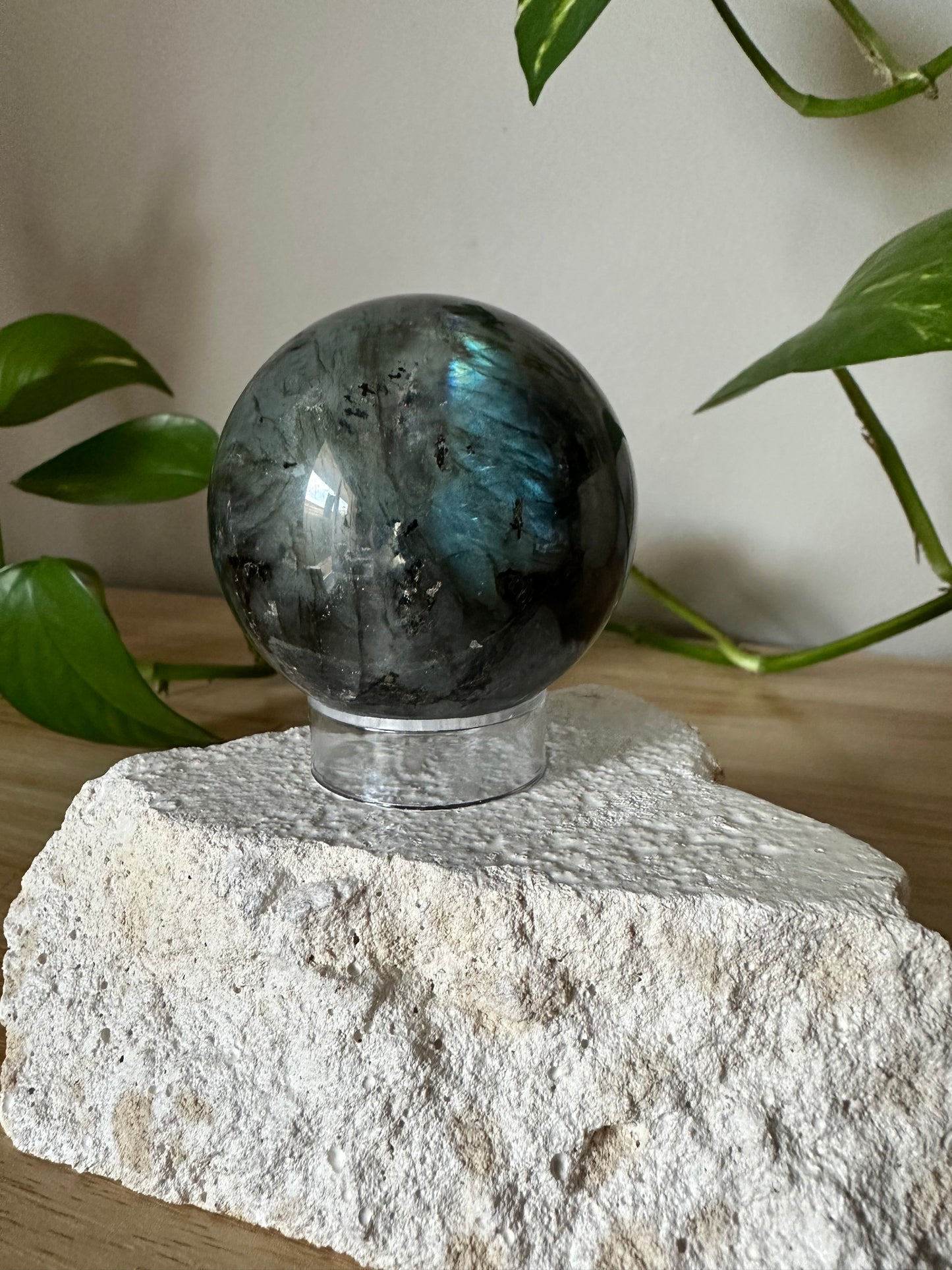 Labradorite Spheres ~ Transformation - Protection - Aligns