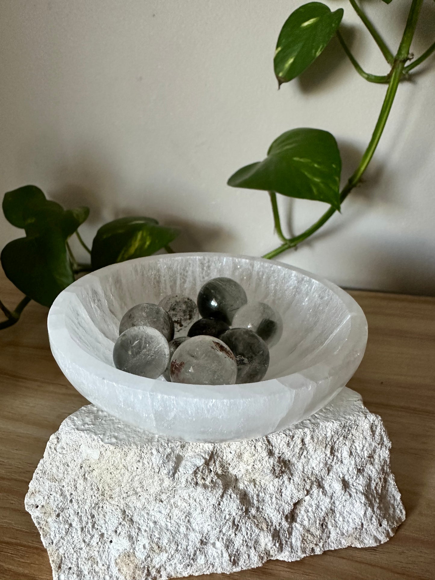 Mini Garden Quartz Spheres ~ Grounding ~ Positivity ~ Clarity