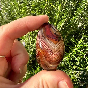 Sardonyx Palms ~ Grounding ~ Motivation ~ Strength