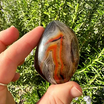 Sardonyx Palms ~ Grounding ~ Motivation ~ Strength