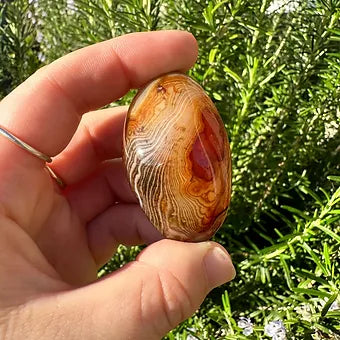 Sardonyx Palms ~ Grounding ~ Motivation ~ Strength