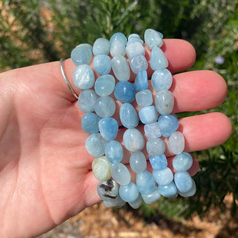 Aquamarine Bracelet ~ Courage ~ Happiness ~ Clarity