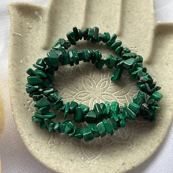 Malachite Bracelets ~ Transformation - Full of life - Positive change