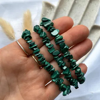 Malachite Bracelets ~ Transformation - Full of life - Positive change