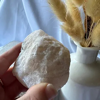 Mangano Calcite Raw Chunk ~ Inner Peace ~ Compassion ~ Pure Love ~ Joy ~ Self-Healing Vibrations