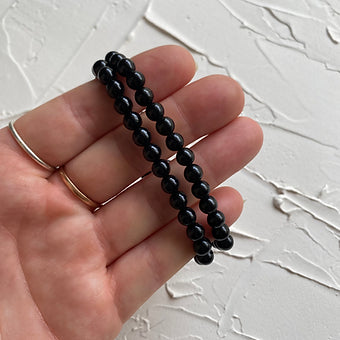 Obsidian Bracelet ~ Focus - Grounding - Courage