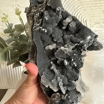 Druzy Quartz Raw ~ Flow ~ Harmony ~ Clarity