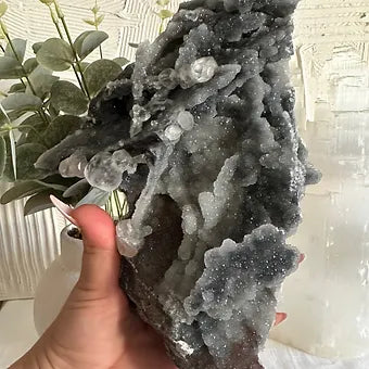 Druzy Quartz Raw ~ Flow ~ Harmony ~ Clarity