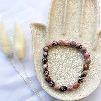 Rhodonite Bracelet ~ Compassion ~ Emotions ~ Gratitude